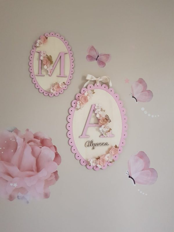 décoration murale bébé fille