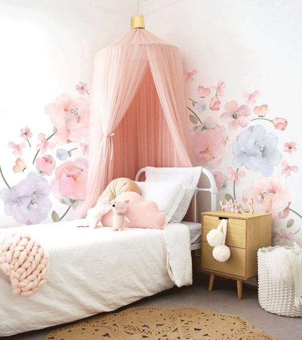 décoration chambre bébé fille