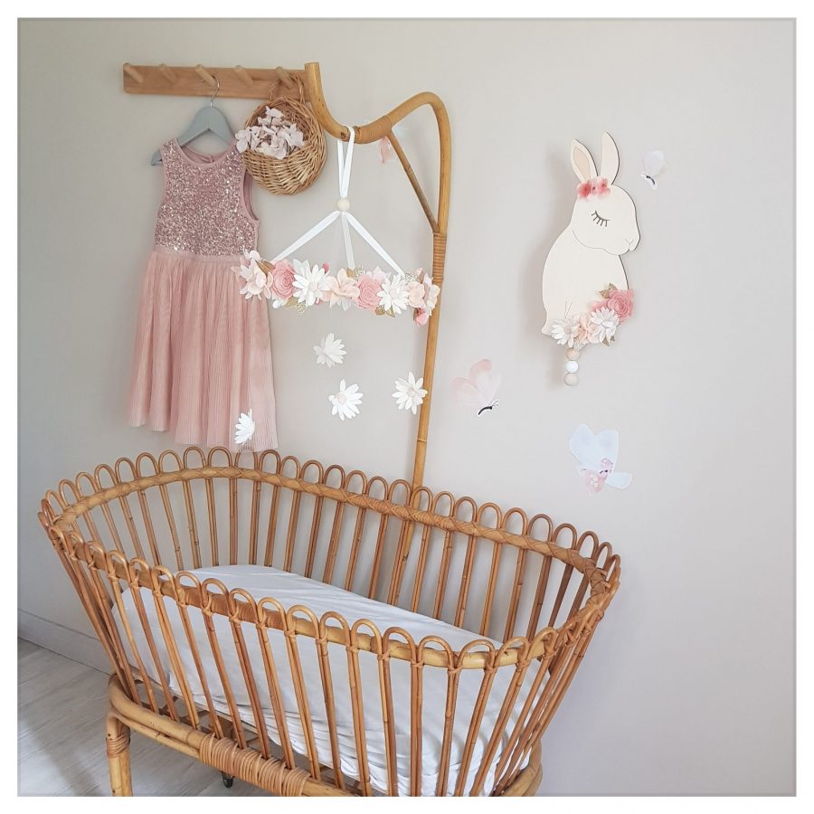 décoration chambre bébé fille