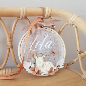 mini couronne suspendre mignonnette biche