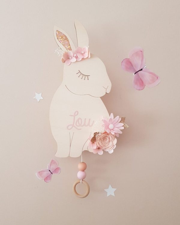 boite a musique lapin