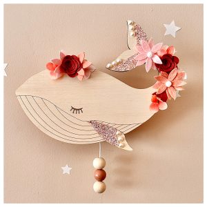 boite a musique baleine bébé fille
