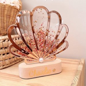 veilleuse coquillage enfant