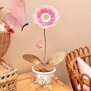 veilleuse musicale fleur
